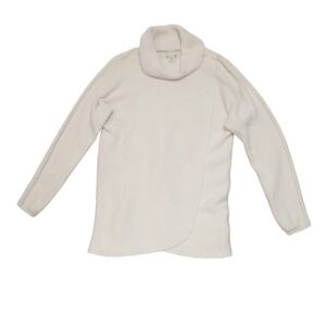 Zenergy By Chico Cowl Neck Sweater Chico Size O US Size 4-6 Ivory